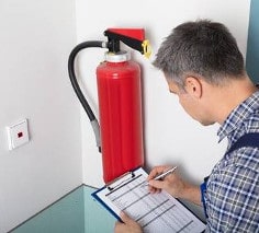 Fire extinguisher surveys