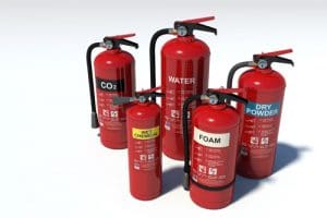 Metal fire extinguishers